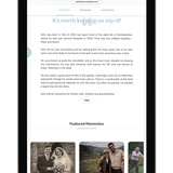 Digital Memorial with QR
