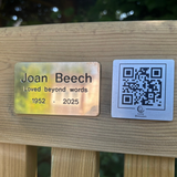 Memorial Bench Large