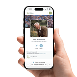Digital Memorial with QR